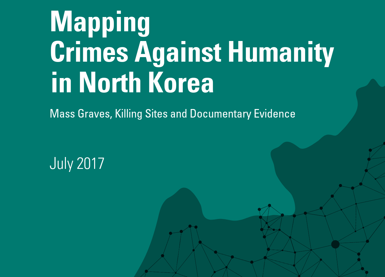 TJWG's Mapping Project 2017 report title page